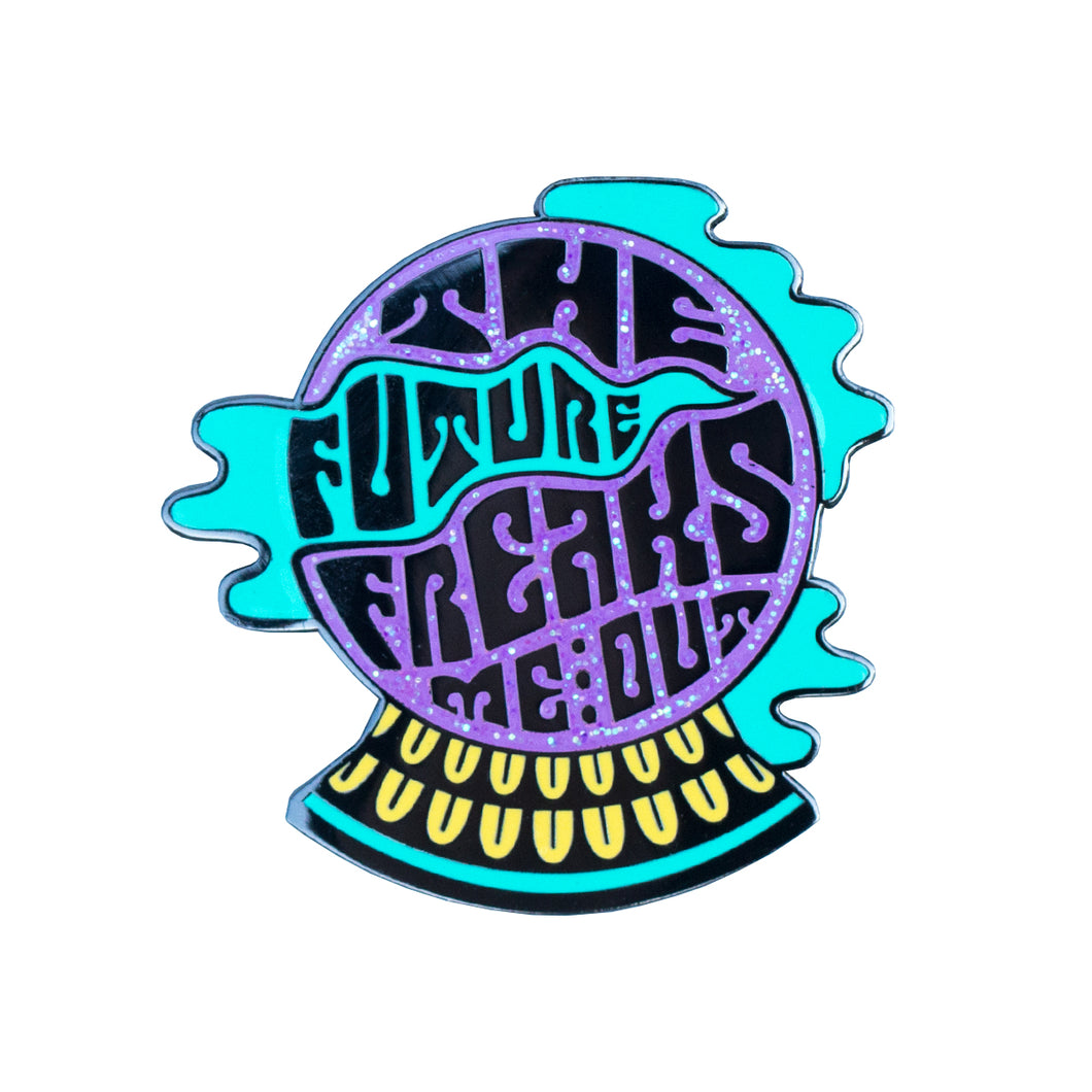 Crystal Ball Pin (Black)