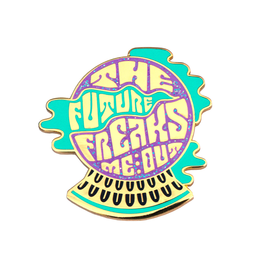 Crystal Ball Pin (GOLD)