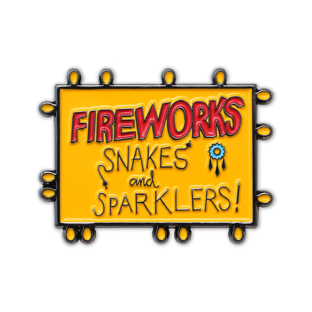 Fireworks Pin