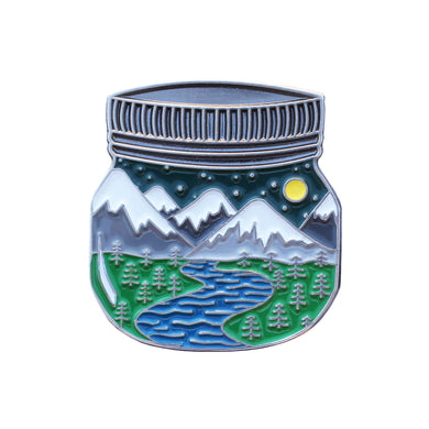 Mason Jar Pin
