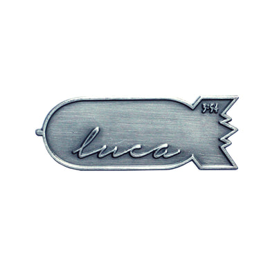 Luca Bomb Pin (Antique Silver)