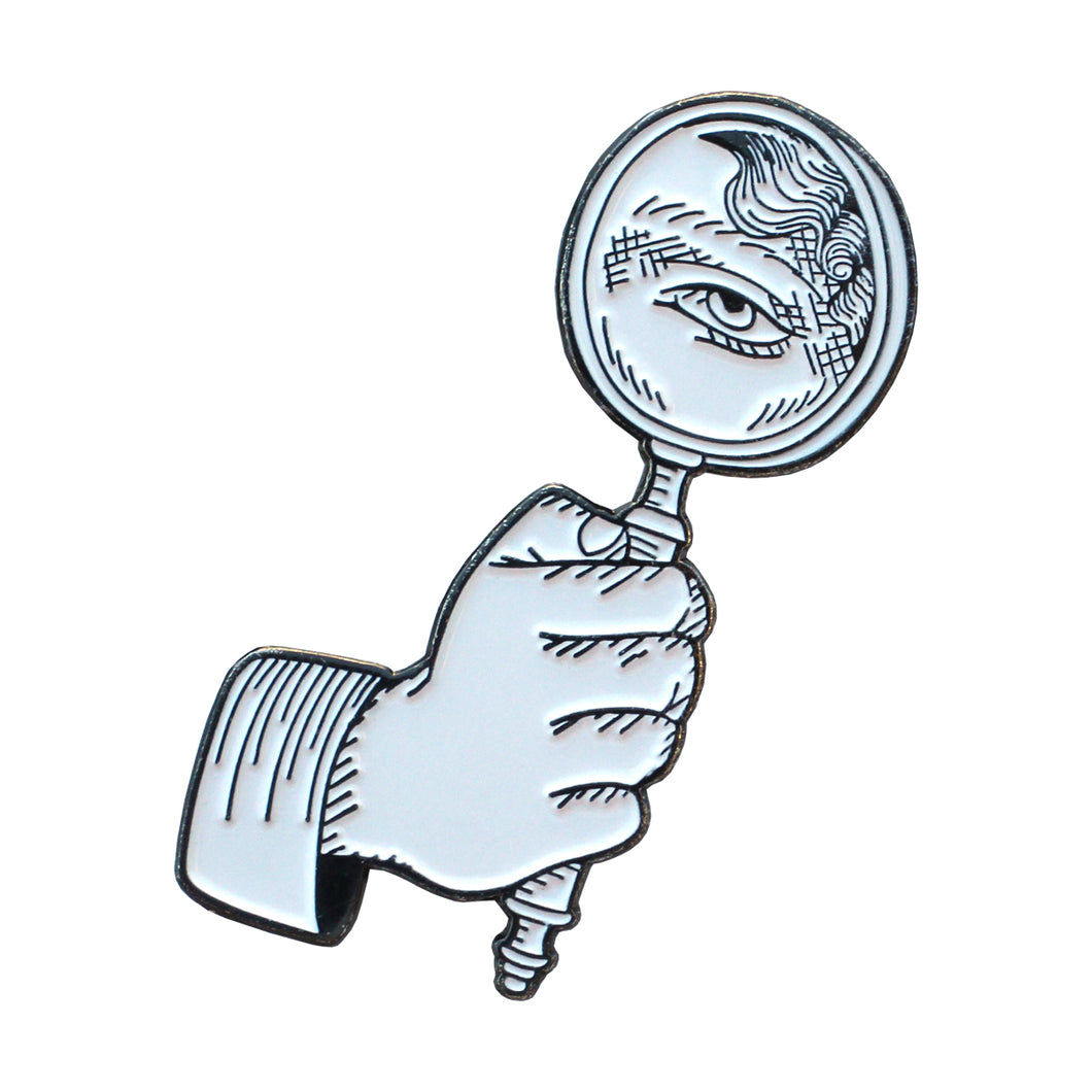 Magnifying Glass Pin