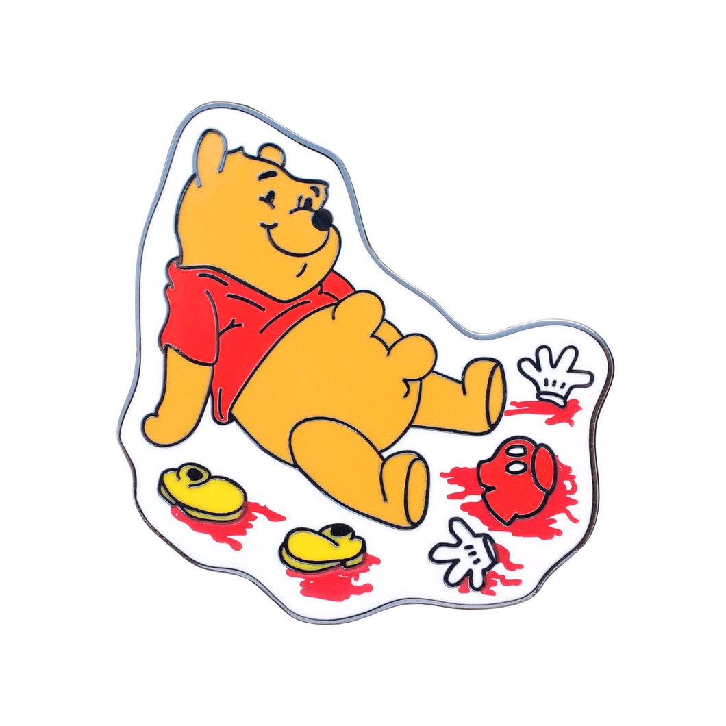 Porous Walker - POOH/MICKEY Pin