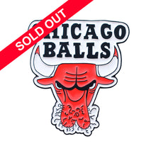 Porous Walker - Chicago Balls Pin