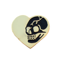 HeartSkull Pin