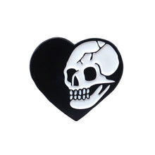 HeartSkull Pin