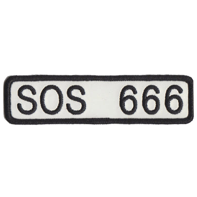 License Plate Patch (3M)